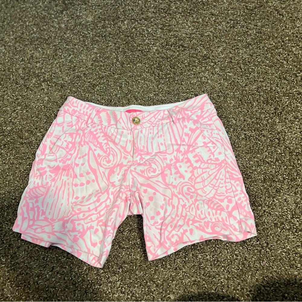 Lilly Pulitzer Pink Patterned Shorts